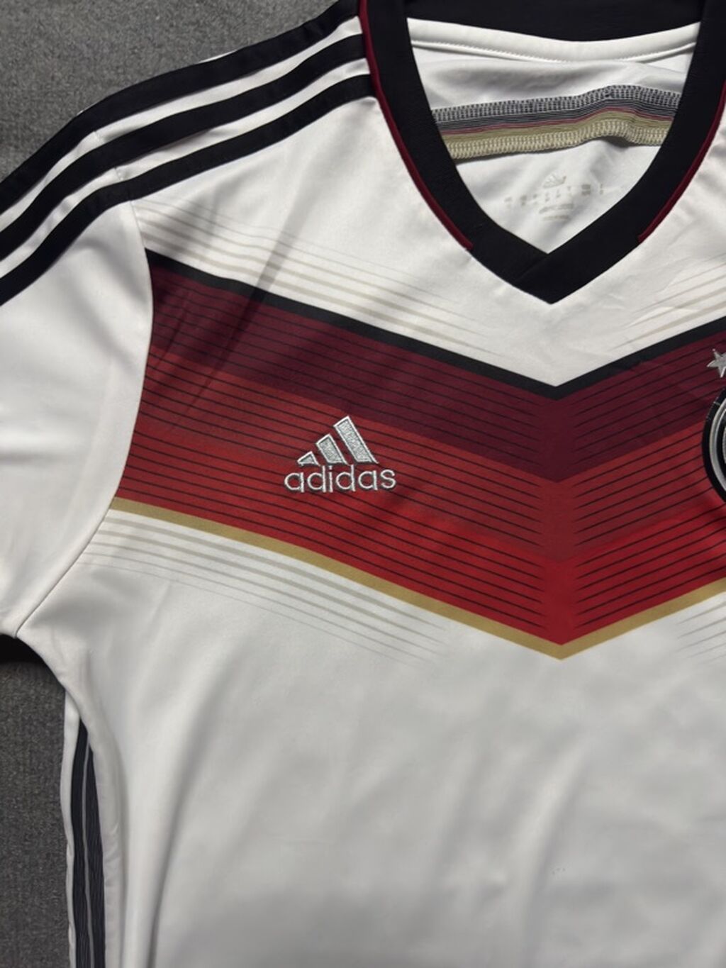 Futbolka, Adidas, M, rəng - Ağ — Futbolka və polo, Bakı (3)