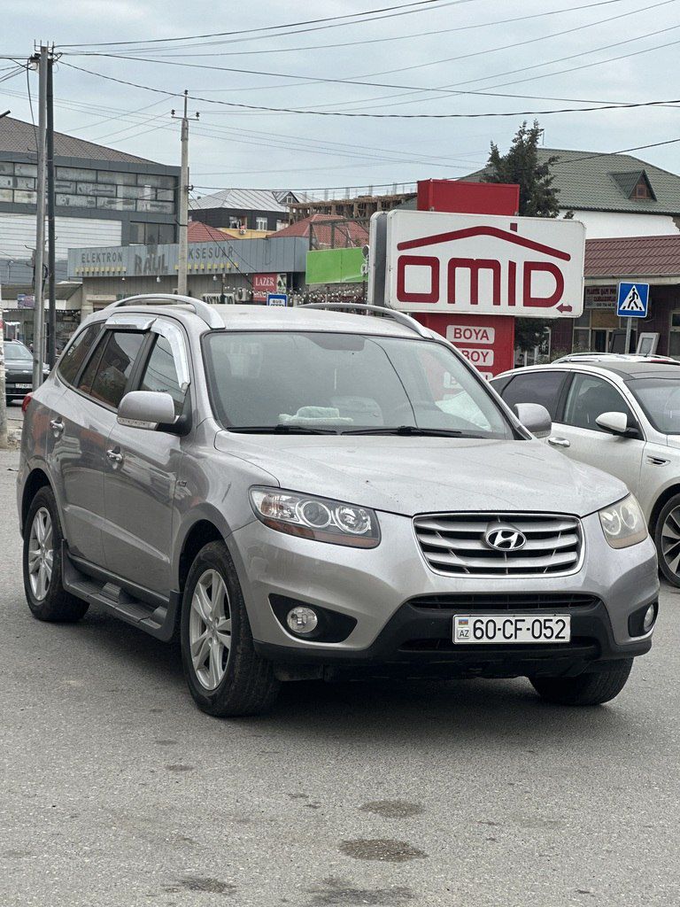Hyundai Santa Fe, 2.0 L, 2010 il, 270 000 km 60-CF-052 — Avtomobillər, Bakı (3)