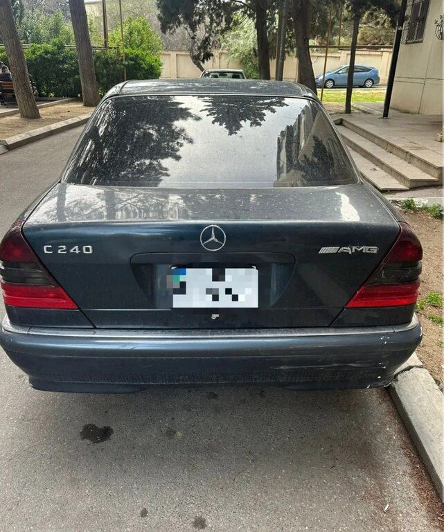 Mercedes C 180, 1.8 L, 1995 il, 250 000 km — Avtomobillər, Bakı (2)