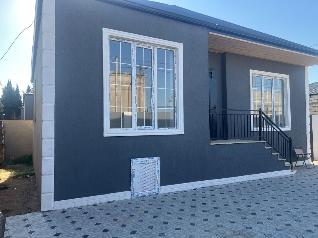 Satılır 3 otaqlı həyət evi/bağ evi 75 m² — Ev, villa, Bakı (3)