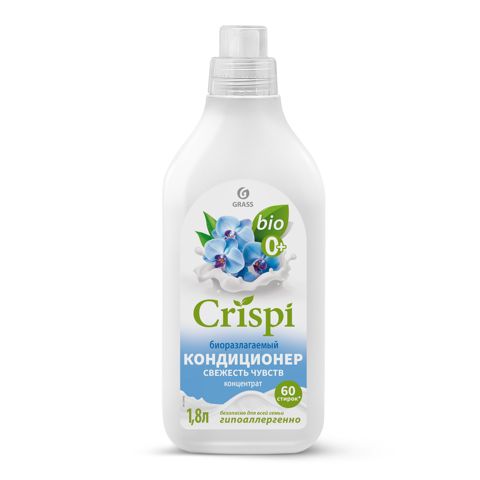 Paltar üçün kondisioner Grass Crispi, ağ paltarlar üçün, orxideya ətirli, 1800 ml — Bakı
