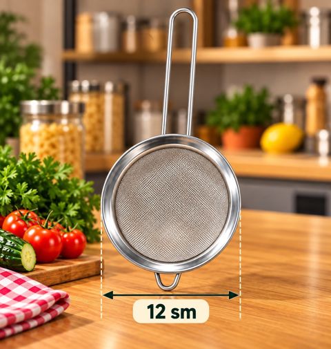 Ələk, gümüşü, 12 sm — Bakı