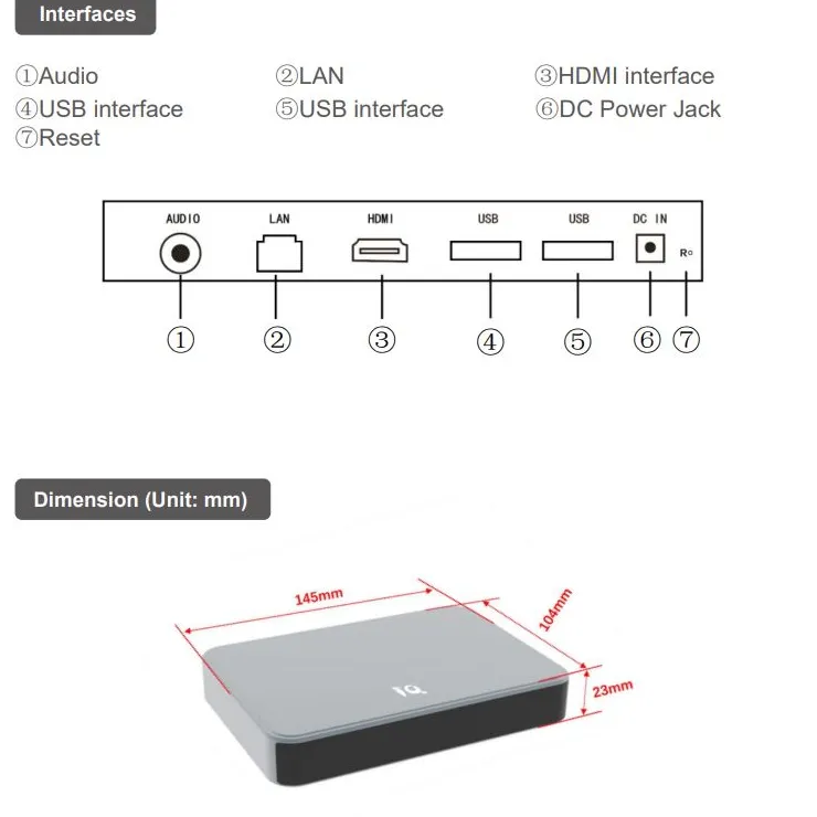 IQShare 4K Wireless Presentation WP40 — Ofis texnikası və istehlak malları, Bakı (4)