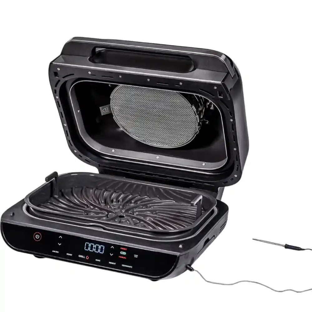 Ninja Foodi Max Health Grill &amp; Air Fryer Gold (AG551EUCP) — Soba və qrillər, Bakı (4)