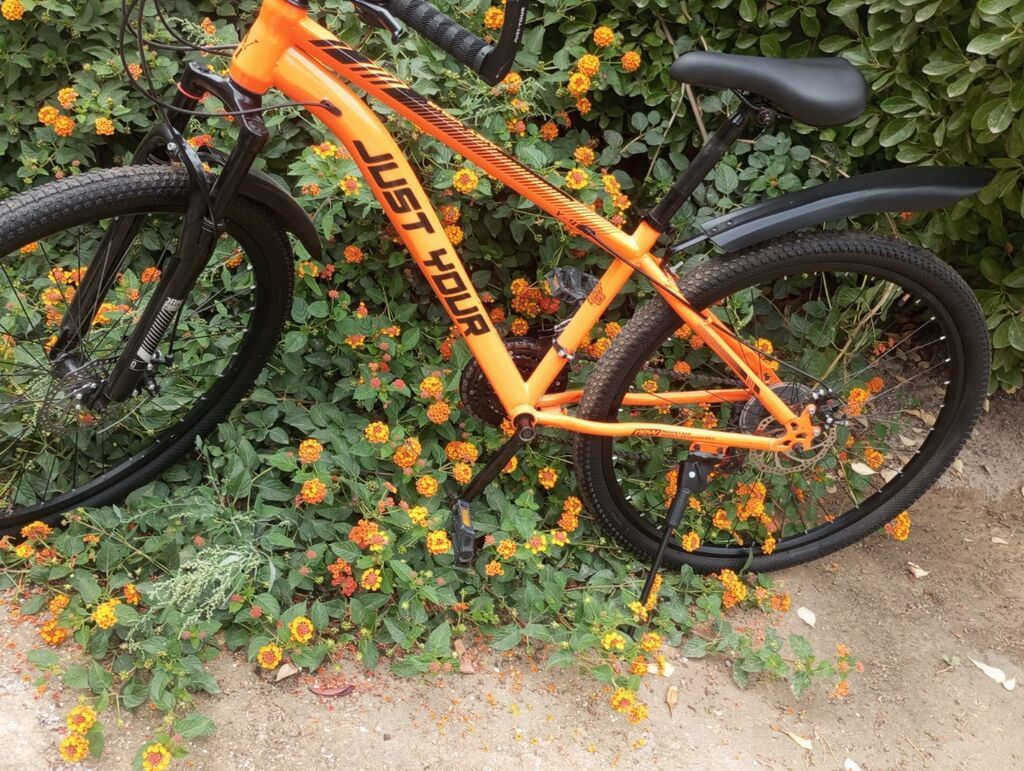Dağ velosipedi – Just Your (MTB) - Rəng: parlaq narıncı, qara — Dağ velosipedləri, Bakı (3)