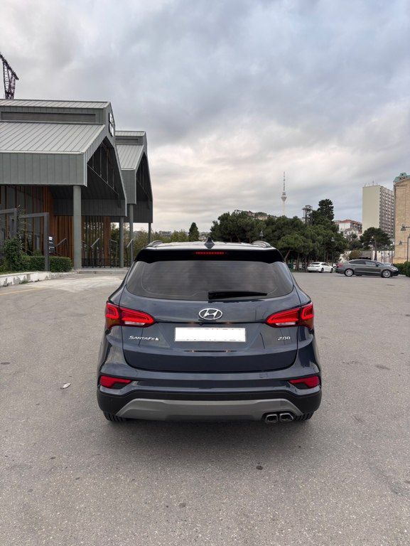 Hyundai Santa Fe, 2.0 L, 2017 il, 187 000 km — Avtomobillər, Bakı (3)