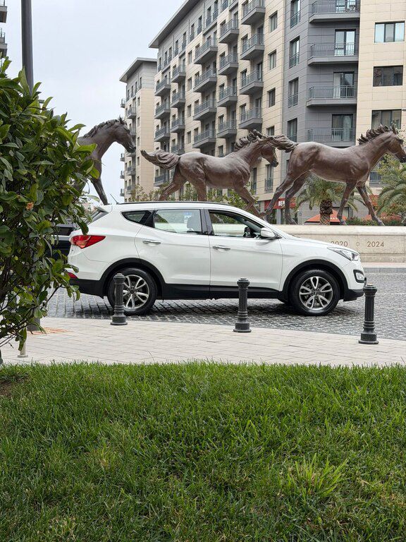 Hyundai Santa Fe, 2.4 L, 2013 il, 159 500 km — Avtomobillər, Bakı (6)