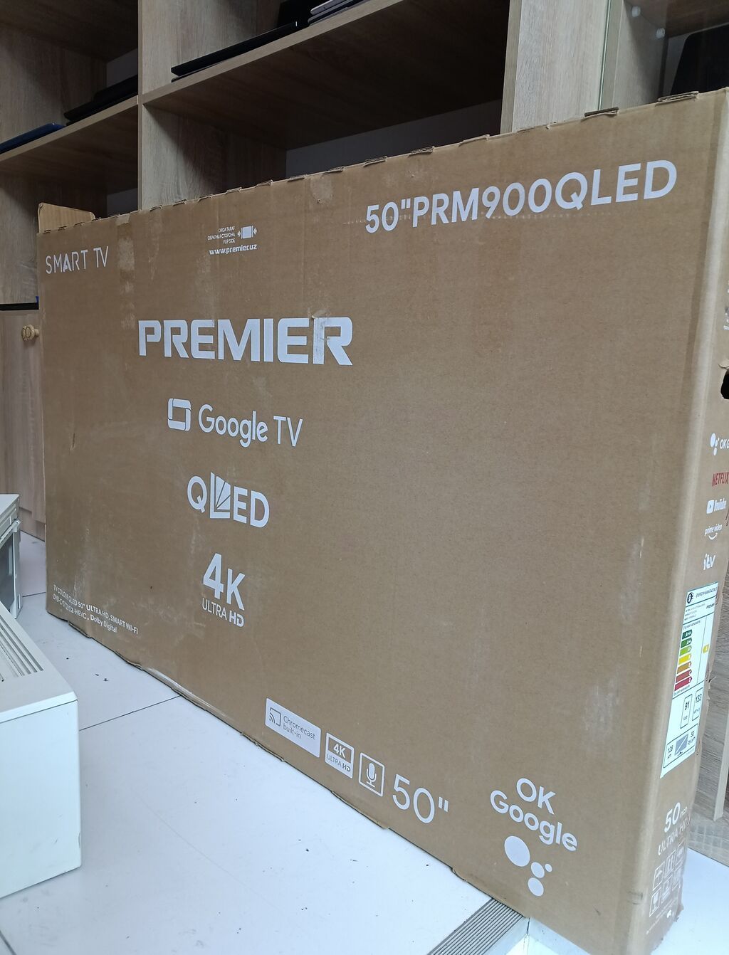 Premıer PRM900QLED 50" Smart TV - 50 düym ekran ölçüsü - QLED panel — Televizorlar, Bakı