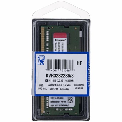 8GB 3200MT/s DDR4 Non-ECC CL22 sodımm 1Rx16 — Bakı