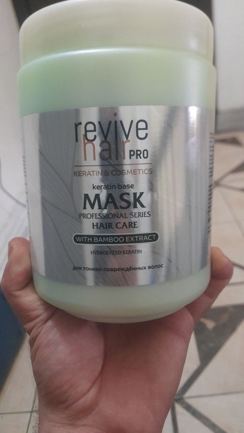 Saç maskası Keratin Quru və qırılan saçlar üçün — Bakı