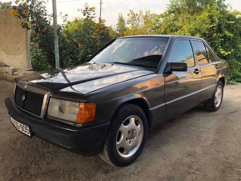 Mercedes 190, 2.0 L, 1990 il, 56 899 km 99-SG-905 — Avtomobillər, Salyan (7)