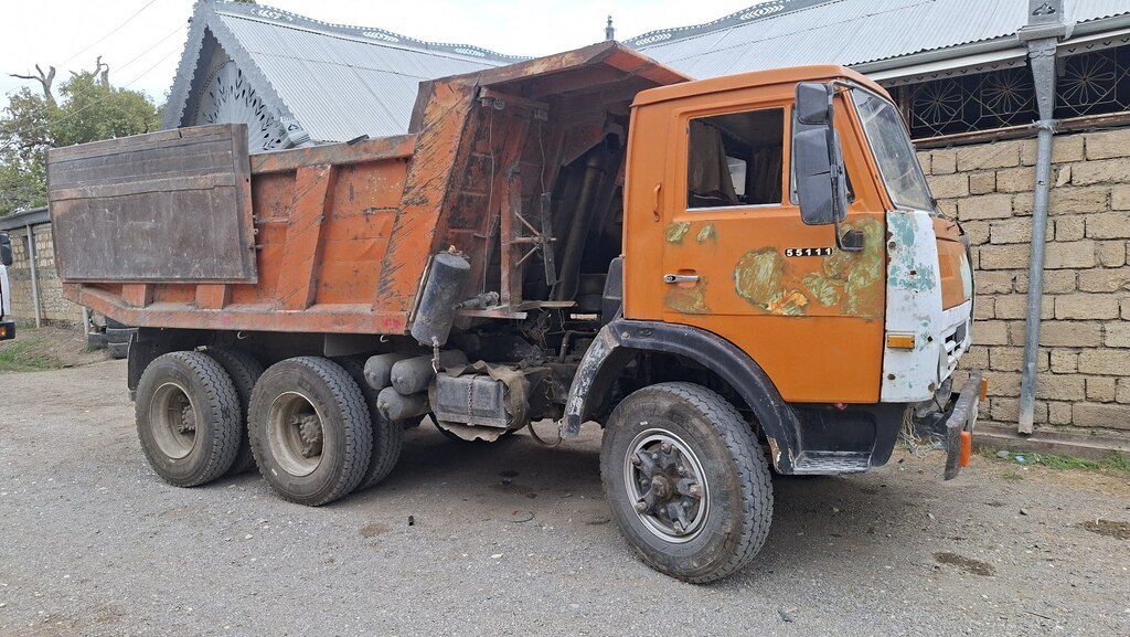 KamAz 55111, 11 L, 1981 il, 400 000 km 46-BA-828 — Yük maşınları, Goranboy (2)