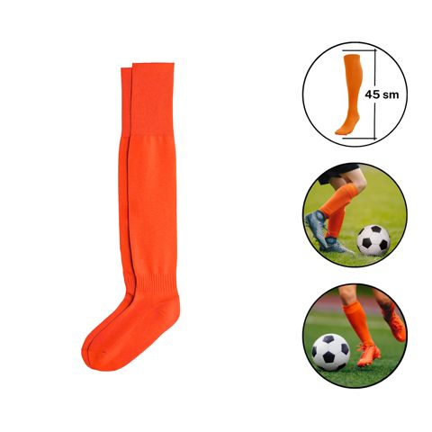 Futbol corabları 2084 pambıq, narıncı, 45 sm — Bakı