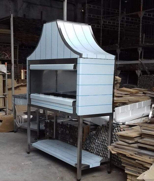 Paslanmaz polad restoran manqalı — İsitmə avadanlığı, Bakı (12)