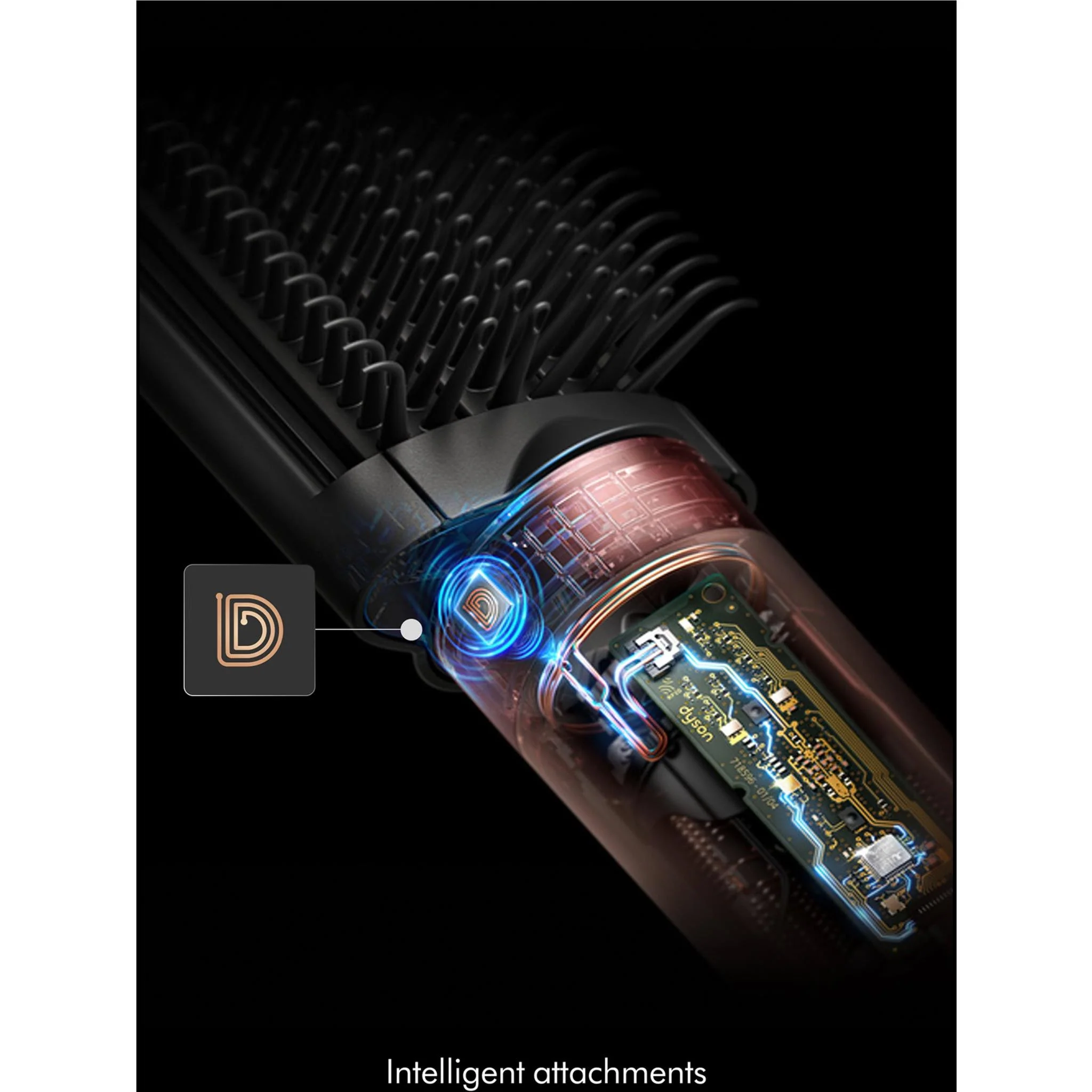 Dyson Airwrap HS09 Co-anda2x™ Multistyler& Dryer Amber Silk/ Pink Champagne — Saç kəsmə maşınları, Bakı (5)