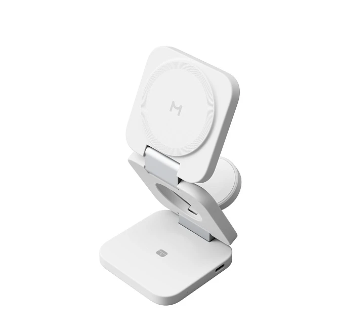Wireless charger Magssory Flex 3 in 1 for Apple White (WCH013w) — Telefonlar və qadjetlər, Bakı (2)