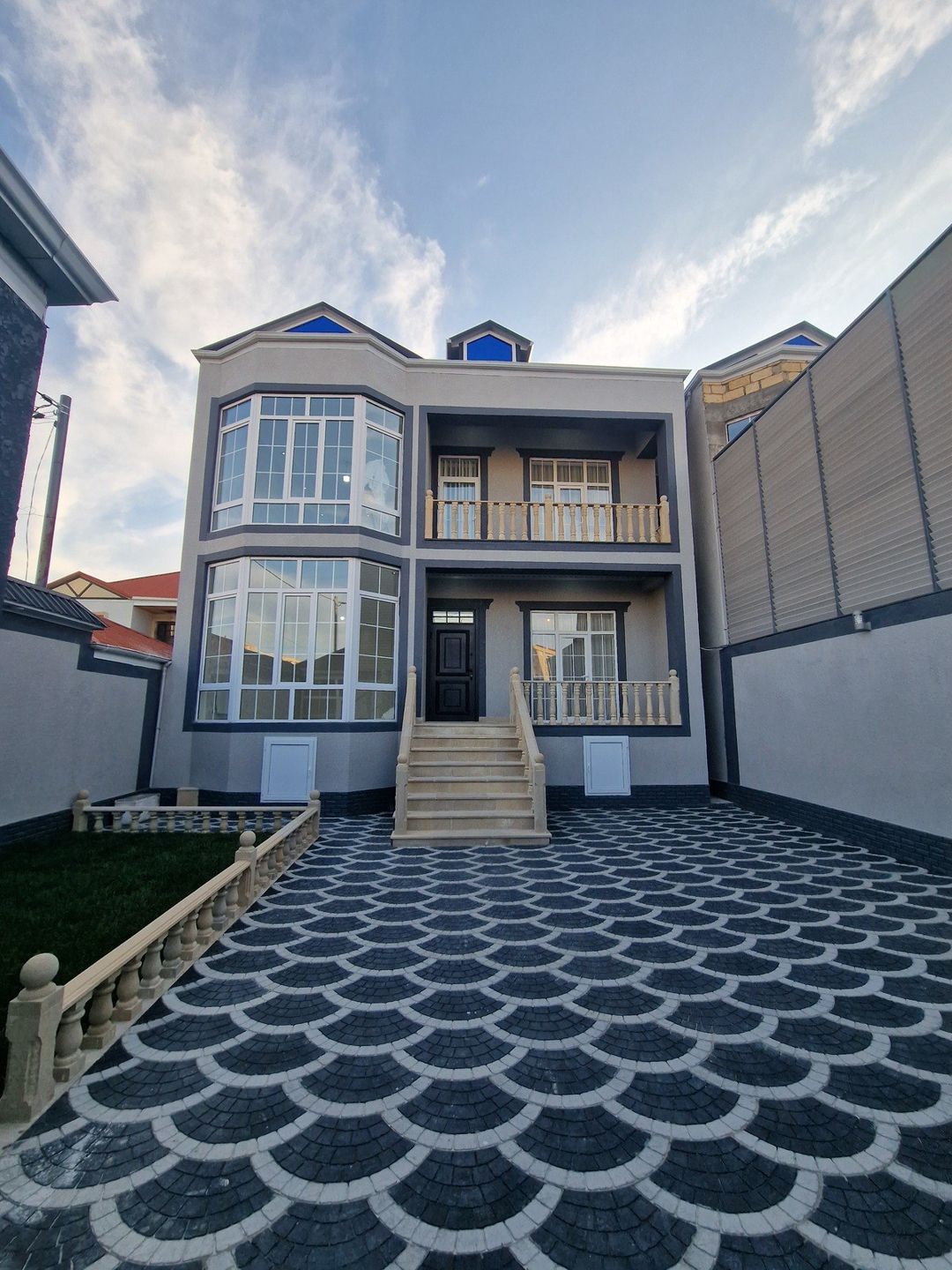 Satılır 7 otaqlı həyət evi/bağ evi 214 m² — Ev, villa, Bakı (5)