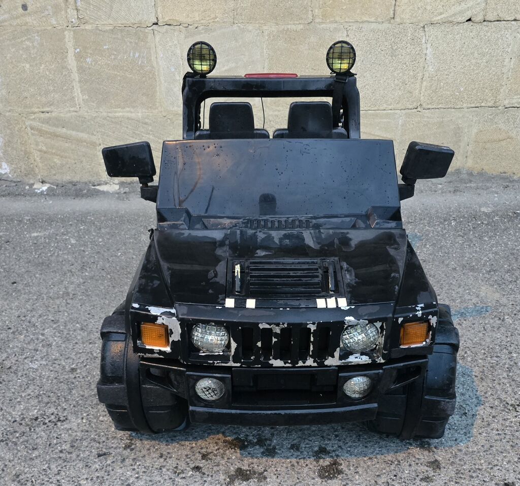 Uşaq üçün elektrikli maşın – off-road tipli “HUMMER/HUM1ER” stili — Uşaq avtomobilləri, Bakı (5)