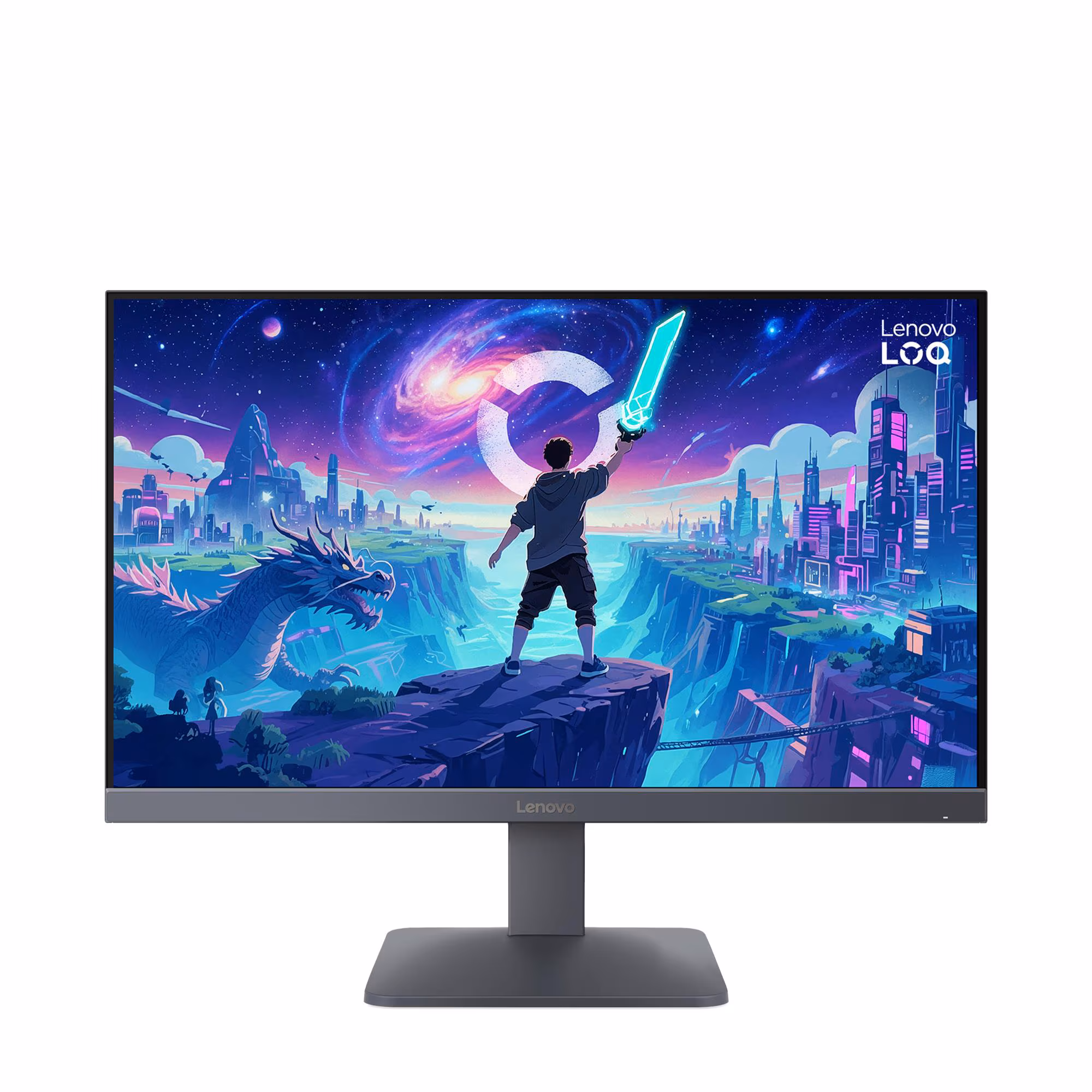 Monitor Lenovo LOQ 24-10/ 23.8" Wled/ 200Hz Lunar Grey (68F1GACBEU) — Samsung, Bakı (3)