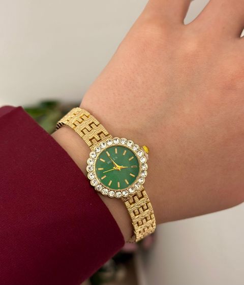 Qadın qol saatı WS 4520 Gold Green — Bakı