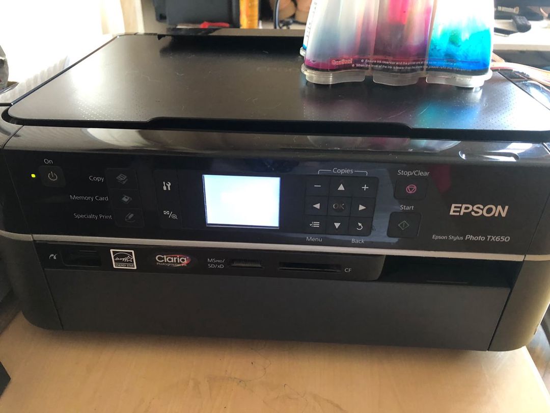 Epson Stylus Photo TX650 çox funksiyalı rəngli printer(skaner+kseroks) — Printerləri, Bakı (5)