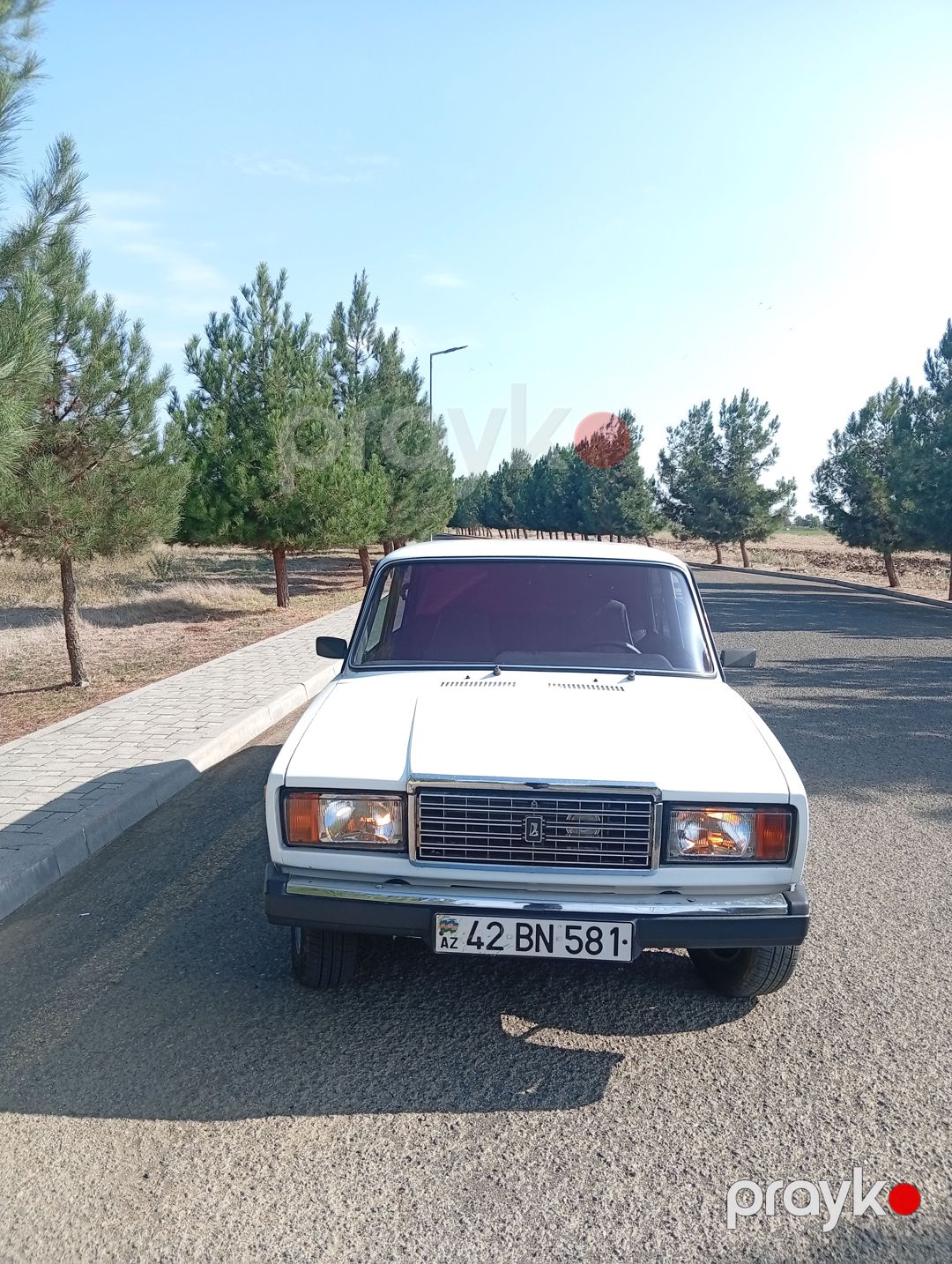 Lada 2107 klassik Sovyet avtomobili, yaxşı vəziyyət, 1700 sm³ 42-BN-581 — Avtomobillər, Masallı (2)