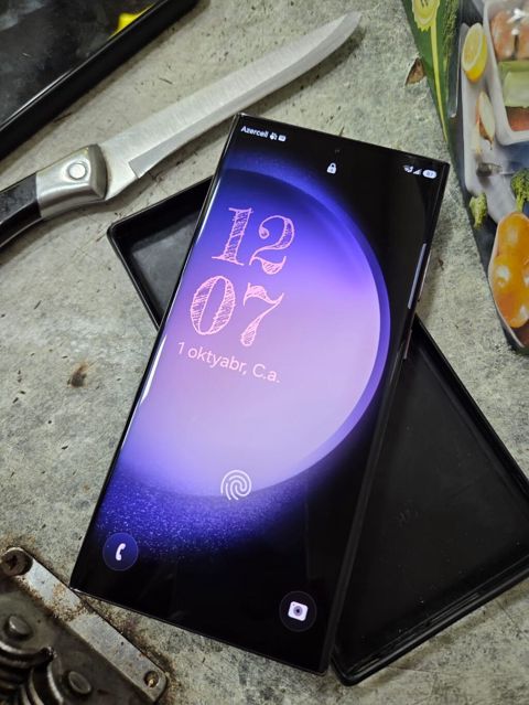 Samsung Galaxy S23 Ultra, 256 GB, rəng - Qara, İki sim kartlı — Bakı