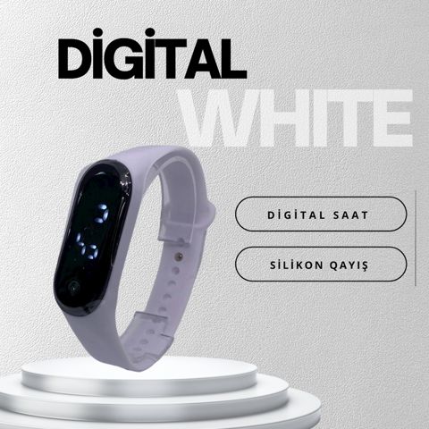 Uşaq qol saatı RB M White — Bakı