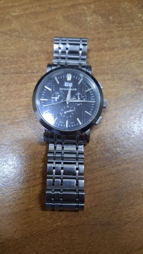 Burberry kişi qol saatı – model BU1756 - Korpus və qayış: tam metal — Sumqayıt