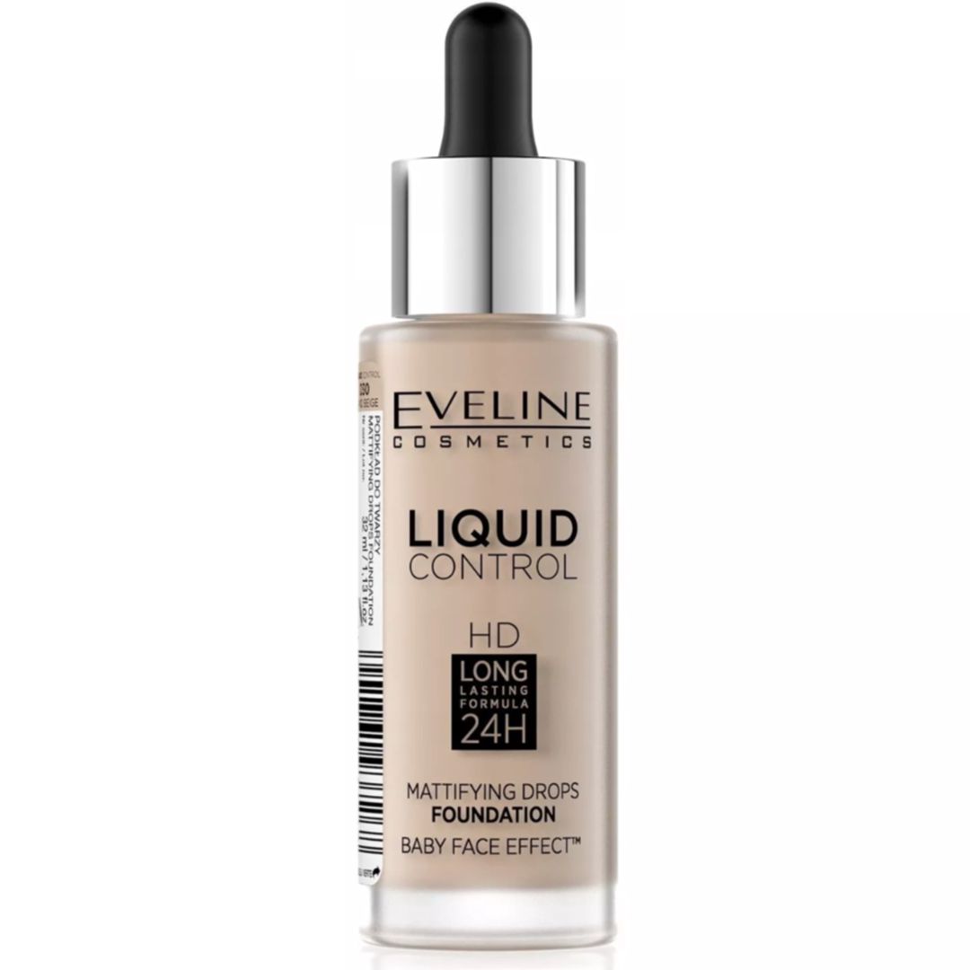 Tonal krem Eveline Liquid Control 010 - Eveline Liquid Control 010 — Mallar, Bakı