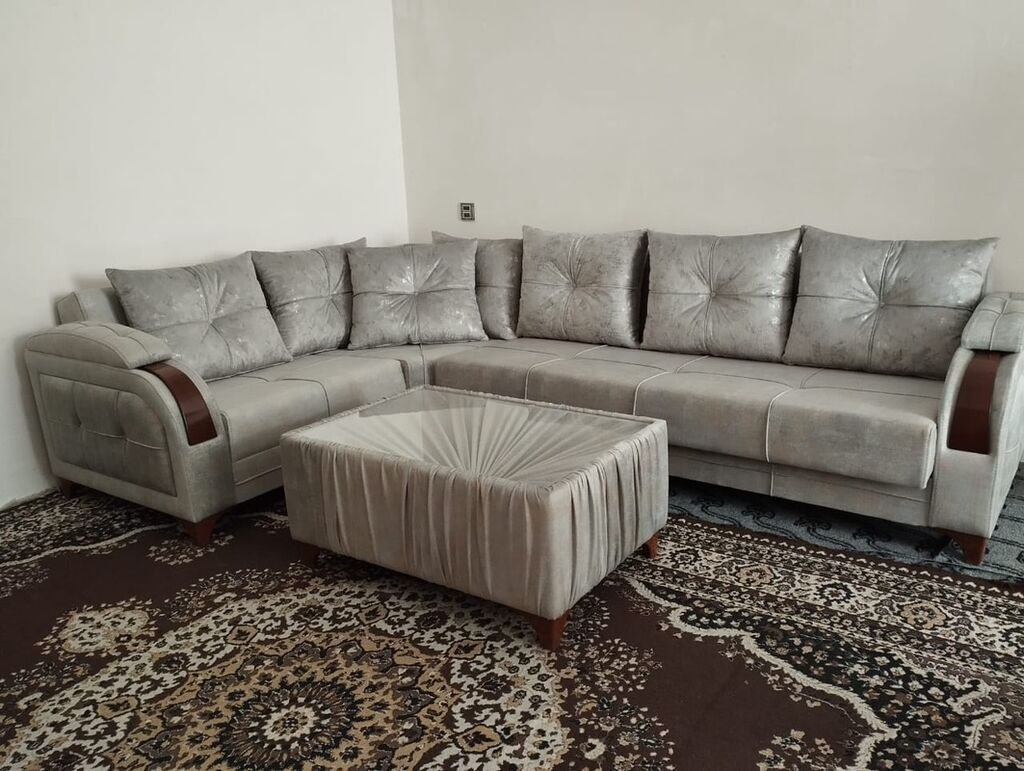 Məhsul: Künc və salon dəsti divanlar Təsvir: - Müasir dizaynlı, şık — Yumşaq mobilya dəstləri, Bakı (8)