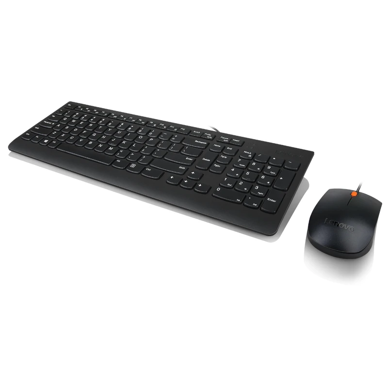Lenovo 300 USB Combo Keyboard &amp; Mouse - Russian/Cyrillic (441) (GX30M39635) — Veb kameralar, Bakı (2)