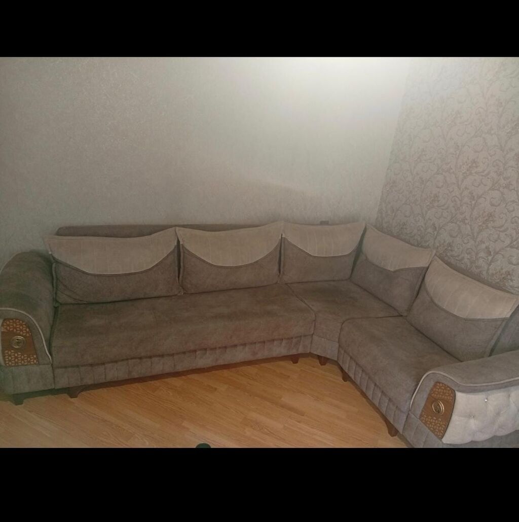 Künc divan *qiymət 550 azn* Ölçü 3 x 2 Açılır + bazalı Ünvan — Mebel, Bakı