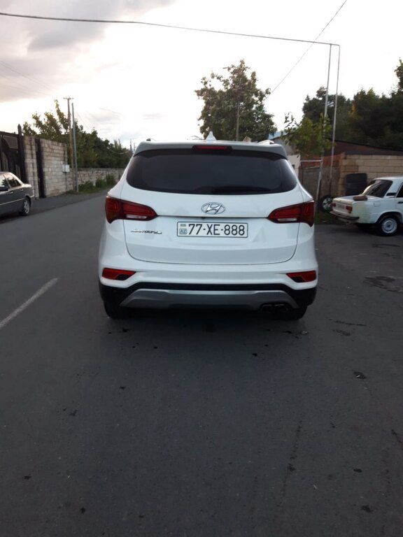 Hyundai Santa Fe, 2.0 L, 2016 il, 340 000 km 77-XE-888 — Avtomobillər, Bakı (9)