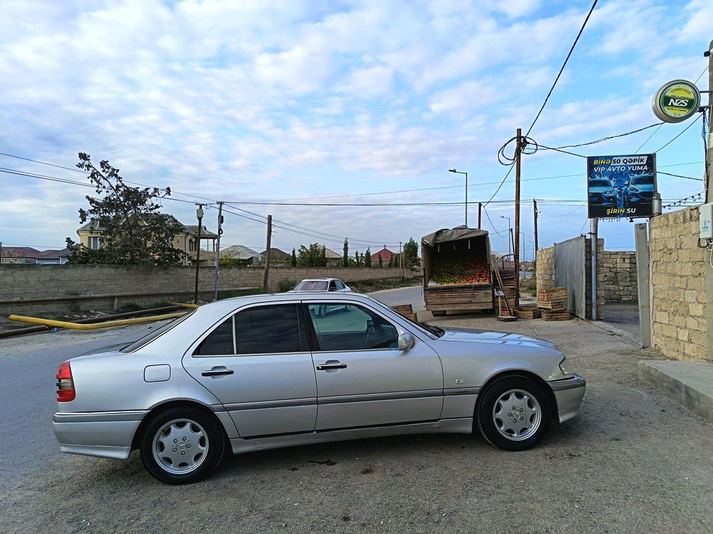 Mercedes C 180, 1.8 L, 1995 il, 999 000 km 10-ZS-488 — Avtomobillər, Bakı (5)