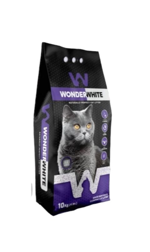 Wonderwhite lavandalı pişiklər üçün qum.-10kq — Bakı