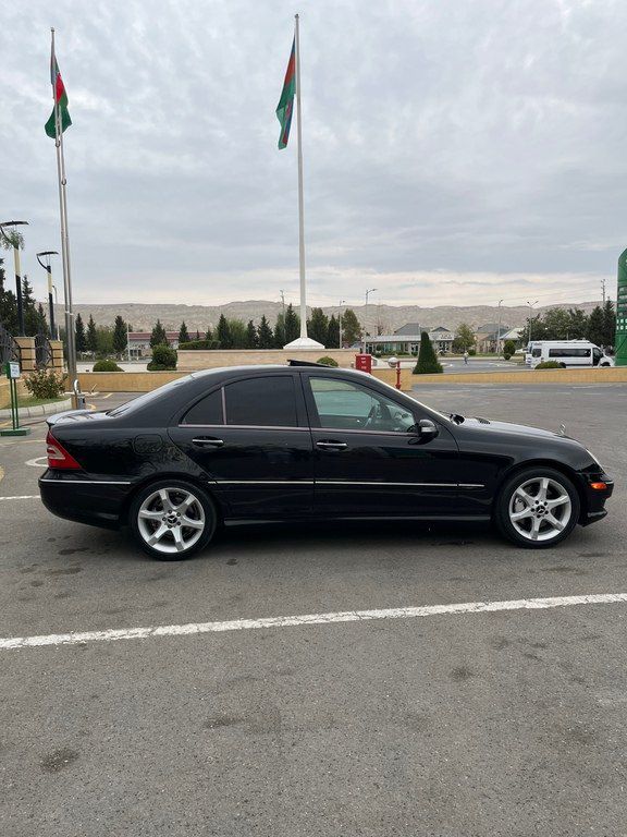 Mercedes C 230, 2.5 L, 2007 il, 249 000 km — Avtomobillər, Mingəçevir (9)
