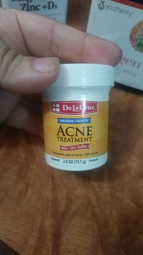 De La Cruz Acne Treatment – Maksimum Güc Formul - Tərkib: 10% kükürd — Qobu