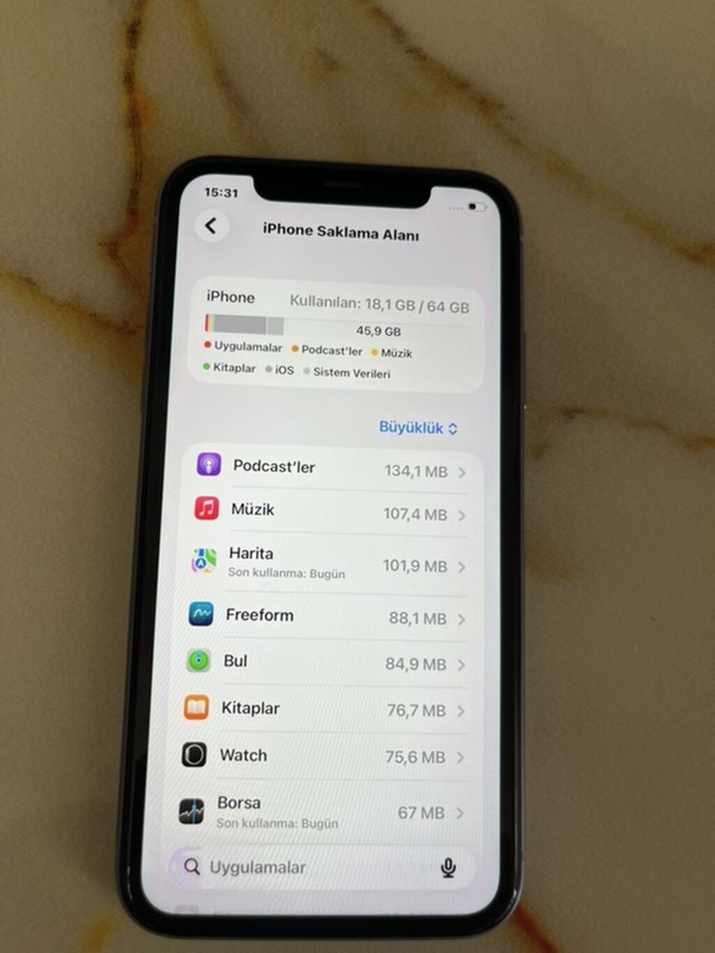 IPhone 11, 64 GB, Göy, Face ID — Apple iPhone, Bakı (4)