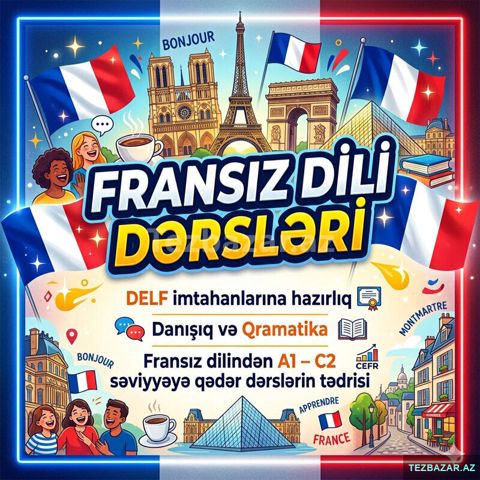 Fransız dilinə 6 ayda hakim ol — Bakı