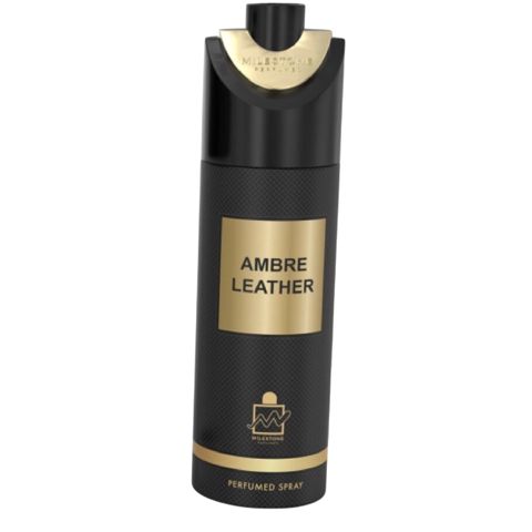 Dezodorant Milestone Ambre Leather 200 ml — Bakı