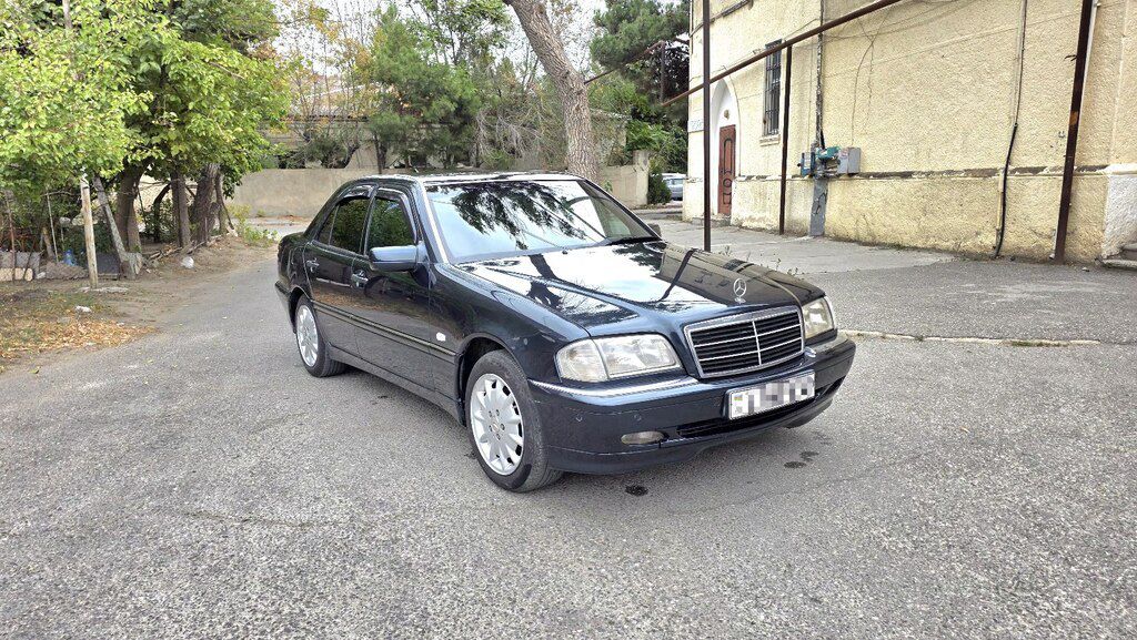 Mercedes C 200, 2.0 L, 1999 il, 286 056 km — Avtomobillər, Sumqayıt (10)