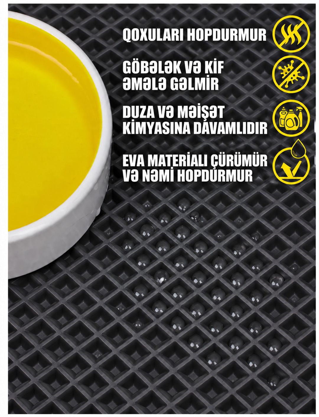 Xalça, pişiklər və itlər, EVA, qara — Mallar, Bakı (2)