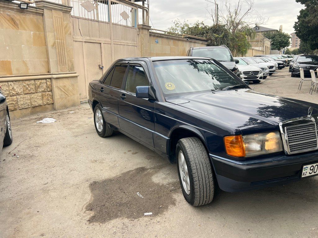 Mercedes 190, 2.0 L, 1989 il, 339 898 km — Avtomobillər, Bakı (4)