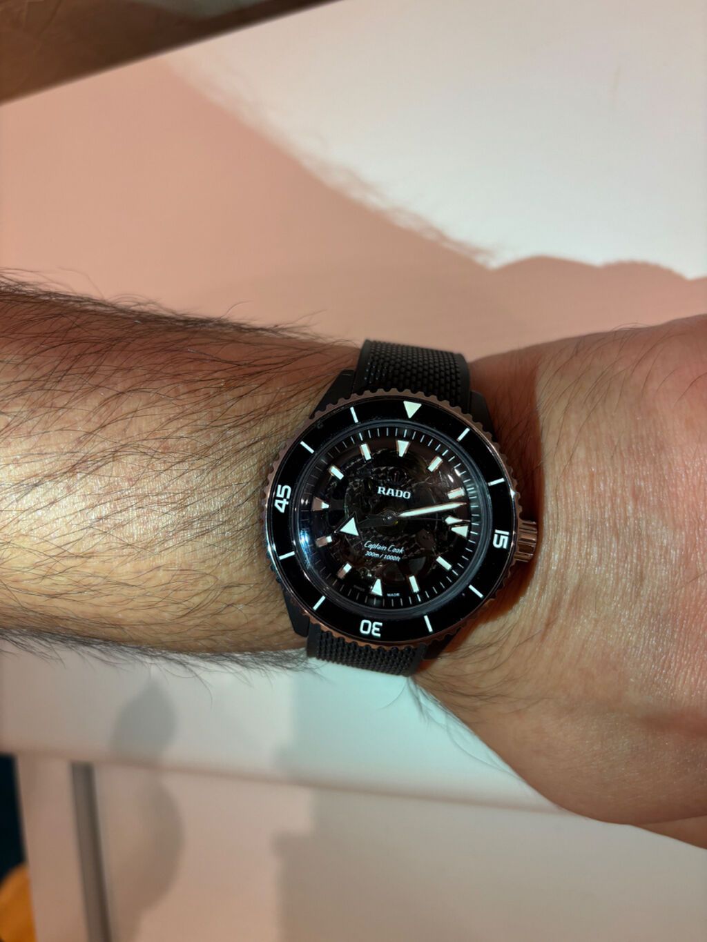 Rado Captain Cook Automatic Skeleton — Original Swiss Made Cəmi 5 ay — Qol saatları, Bakı (6)