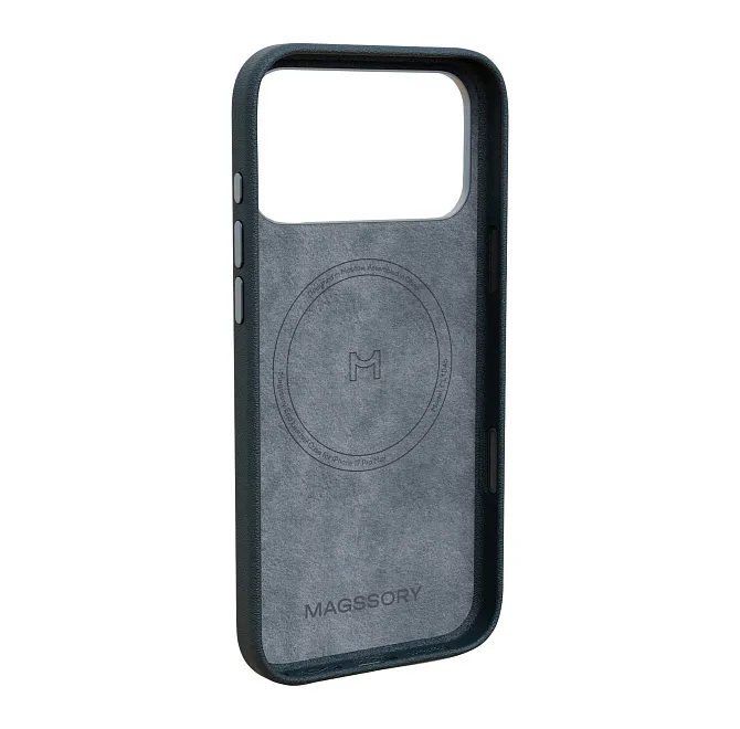 Smartphone case Magssory Eco-Leather Case for iPhone 17 Pro Max Midnight (CLT045m) — Telefonlar və qadjetlər, Bakı (4)