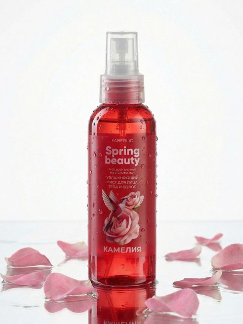 Üz, bədən və saçlar üçün nəmləndirici mist No Brand Spring Beauty Kameliya 120 ml — Bakı