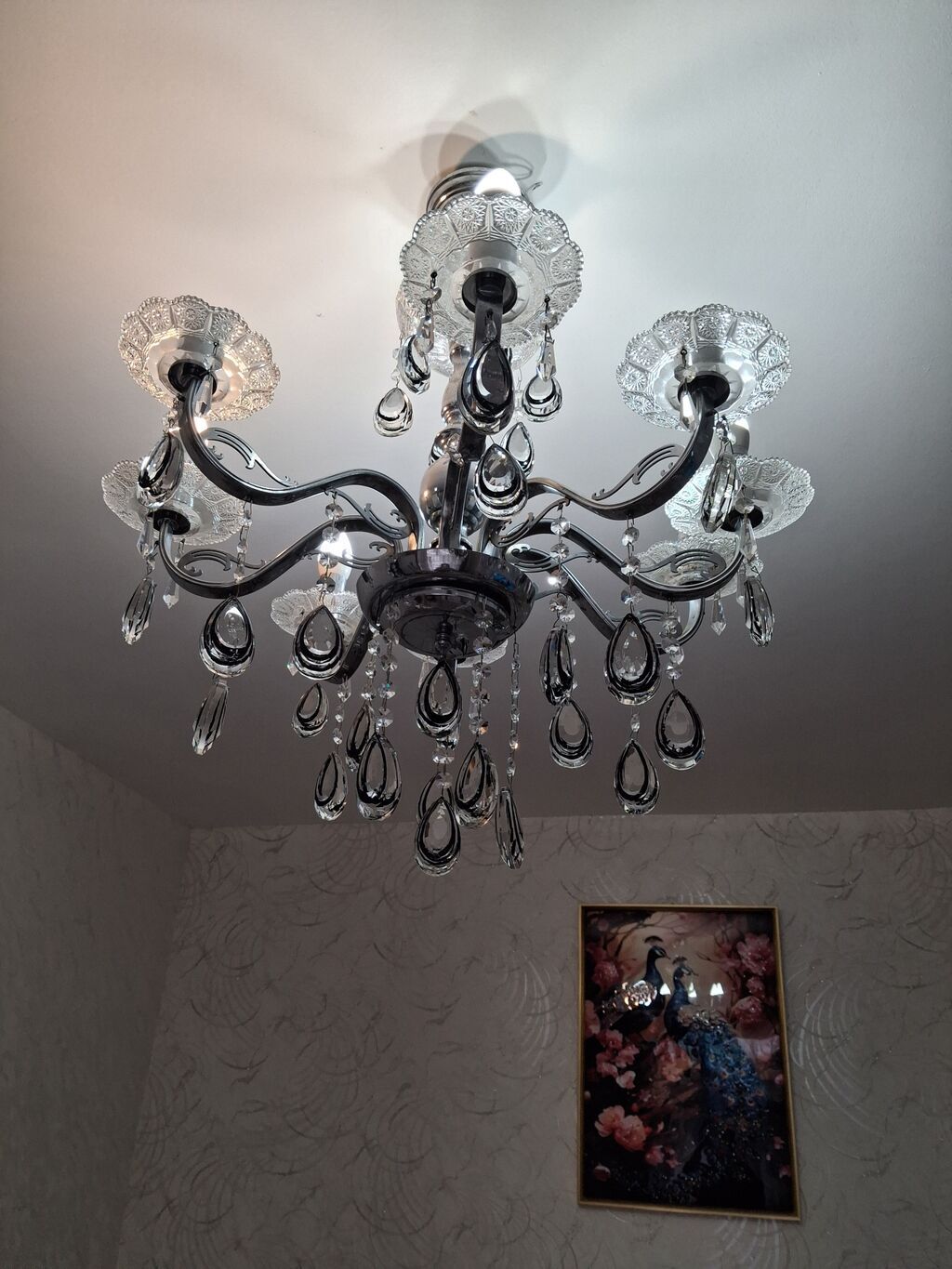 Led Çılçıraq, 4 və daha çox lampa, Xrustal — Tavan is?qlar? v? cilc?raqlar, Digah (2)