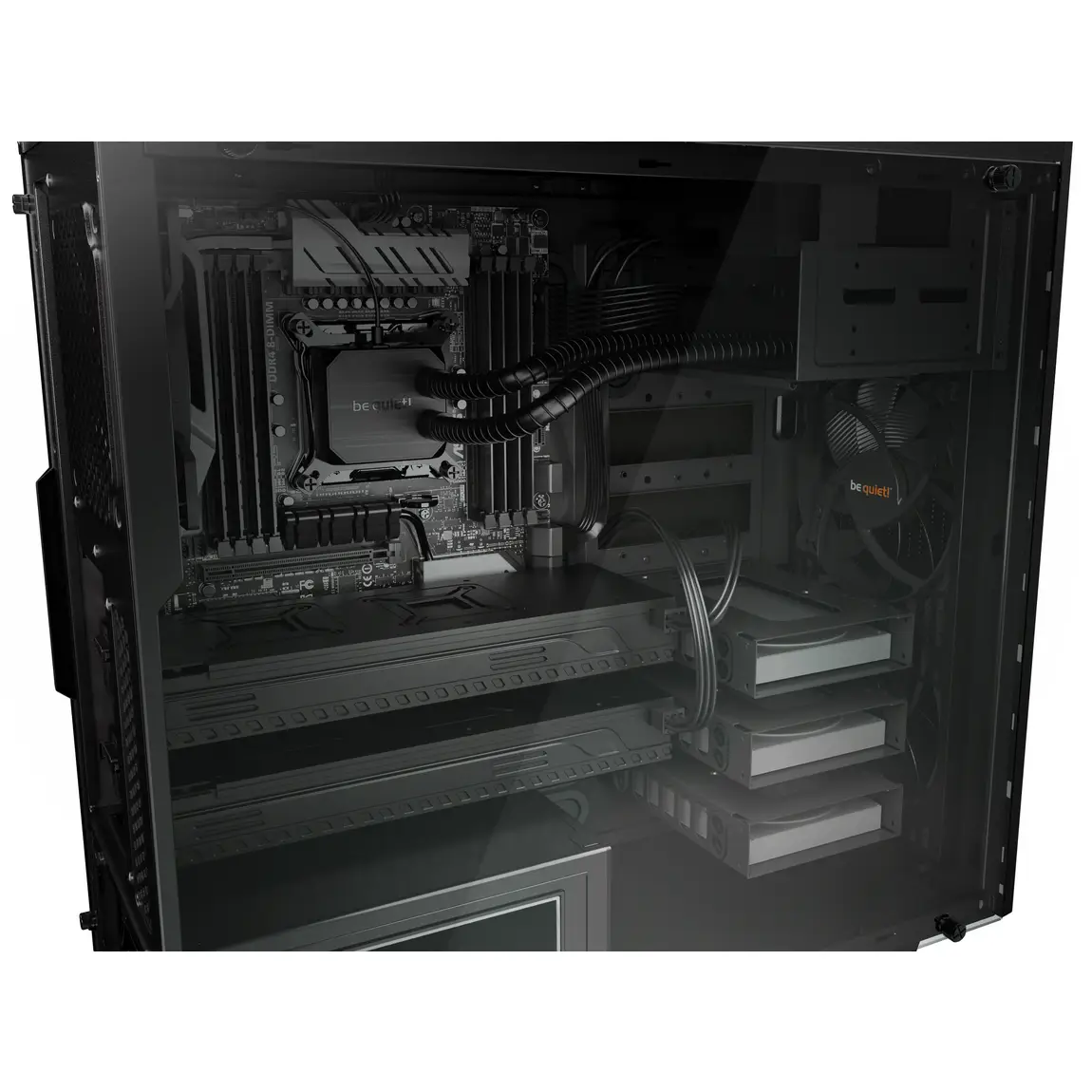 Case be quiet Pure Base 600 Window Black (BGW21) — Korpuslər, Bakı (5)