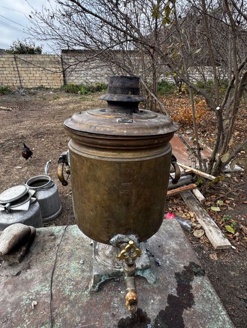 İşlənmiş Od Samovar, 10-dan çox l, Pulsuz çatdırılma — Bakı